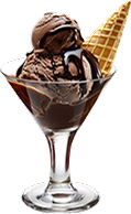 Chocolate Brownie Sundae